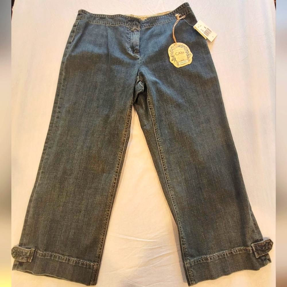Cabi Capri Denim Pant Size 8